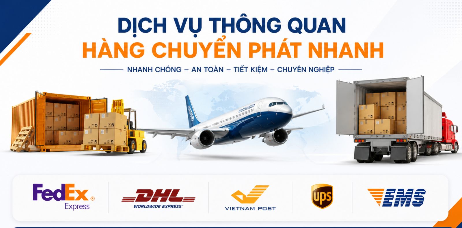 Dịch vụ thông quan hải quan EMS, VNPOST