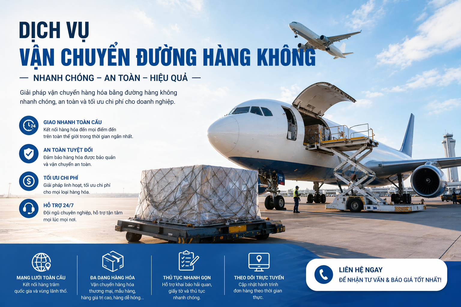 Dịch vụ vận chuyển đường hàng không